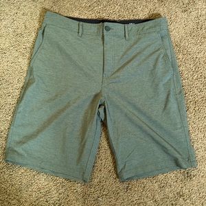 Mens GoodFellow Light Green Dri Fit Shorts Size 34